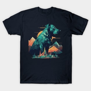 Abstract dog T-Shirt